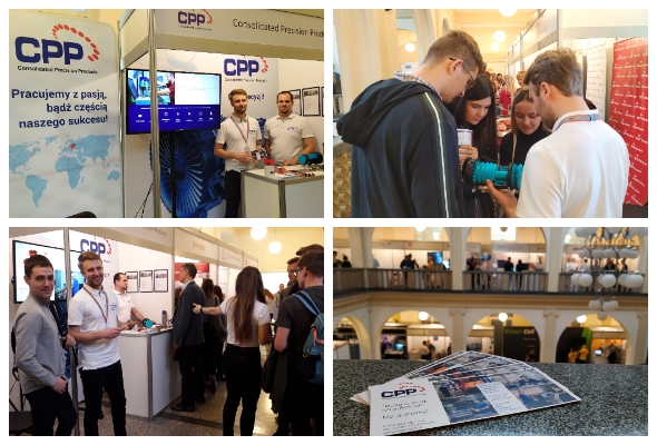 CPP POLAND at the AGH University of Science and Technology Job Fair.